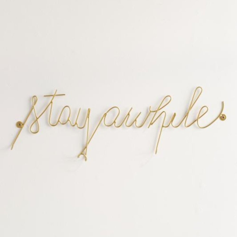 Urban Outfitters Stay Awhile Key Hook